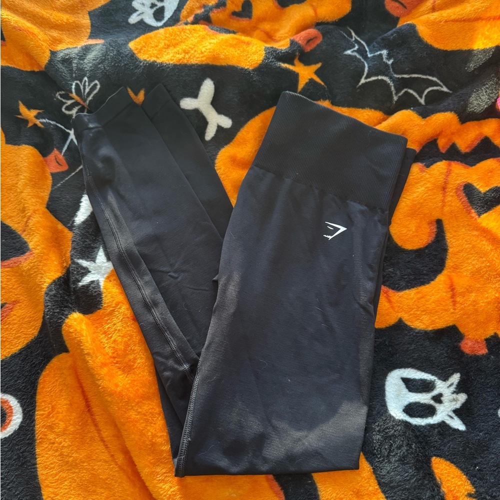 Gymshark Everyday Seamless Leggings Black – Size Medium – Used